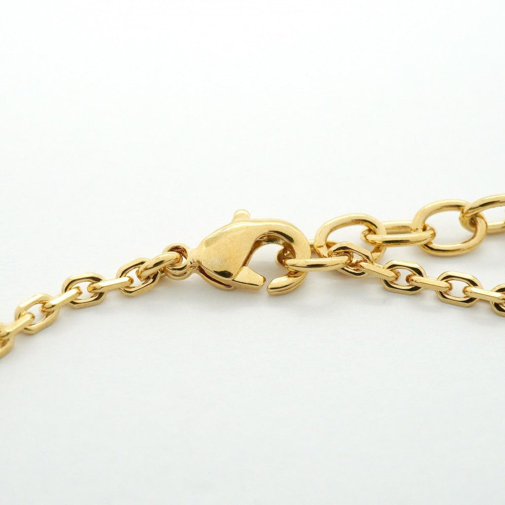Dior Bracelet CD Logo Gold Plated Faux Pearl Rhinestone — view 4