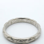 Chanel Ring Quilted Platinum — view 4