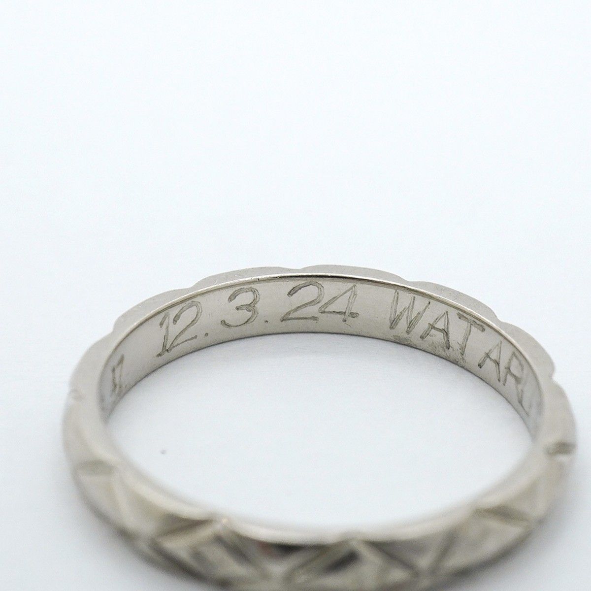 Chanel Ring Quilted Platinum — view 6