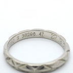 Chanel Ring Quilted Platinum — view 5