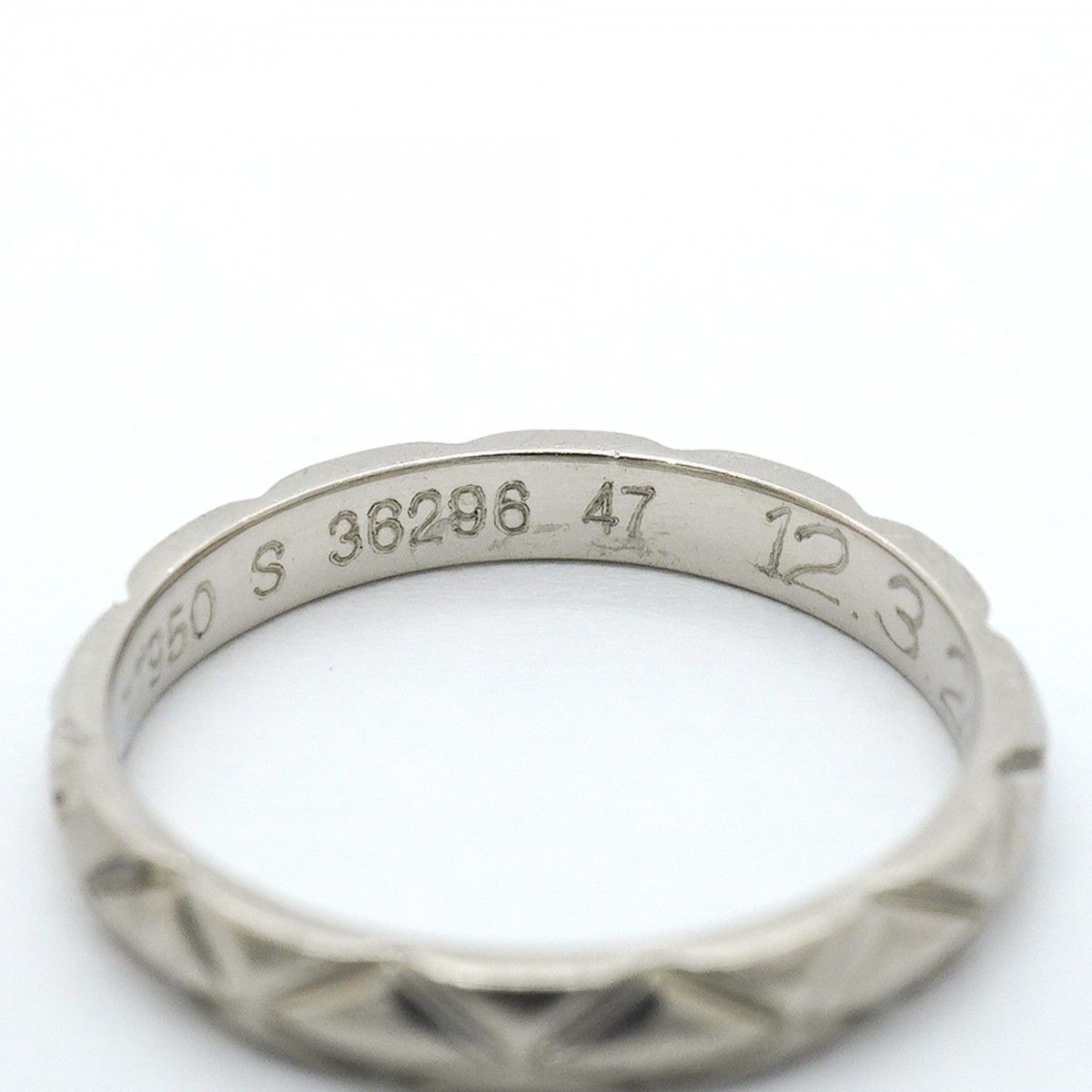 Chanel Ring Quilted Platinum — view 5