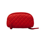 Chanel Backpack Quilted Lambskin Red Gold — view 3