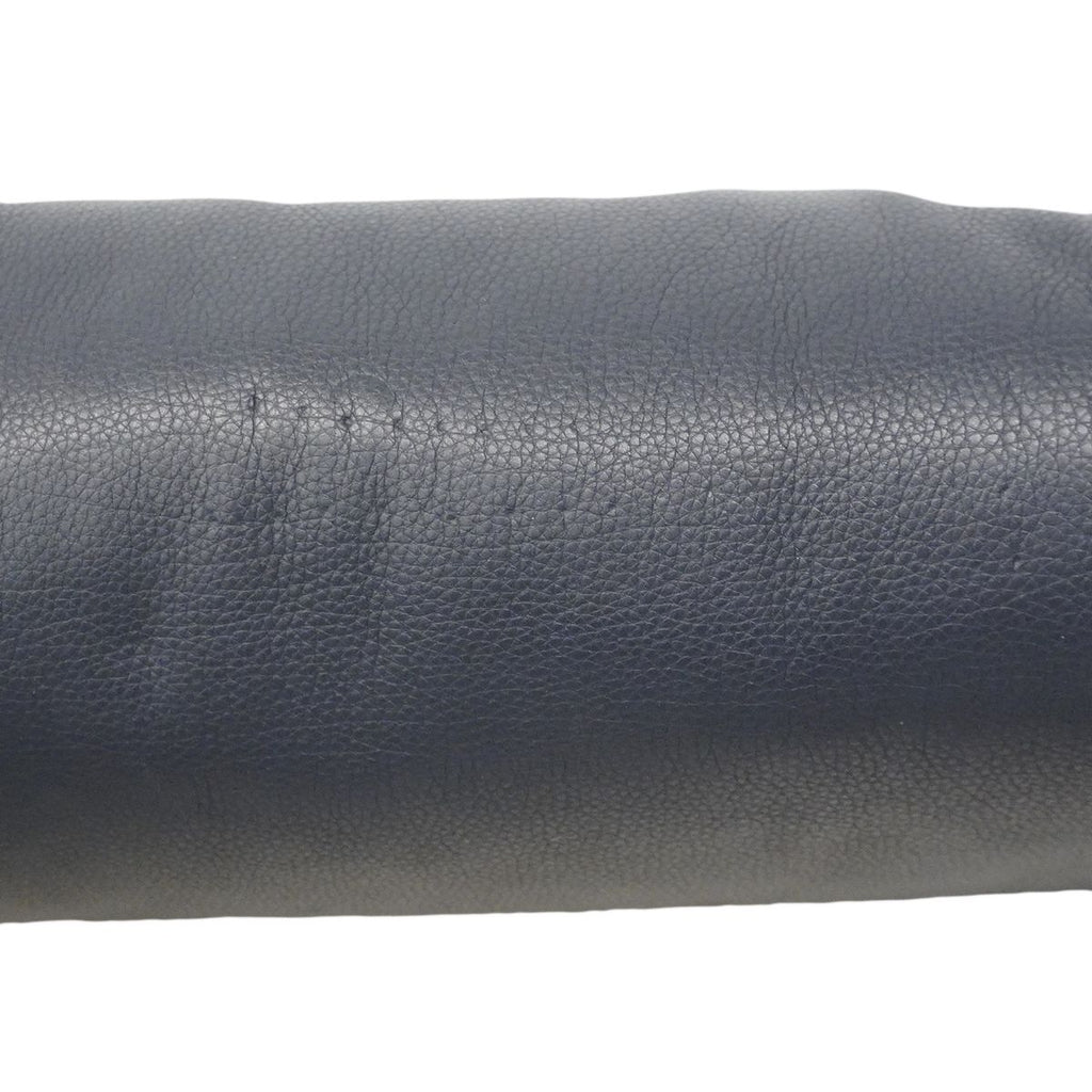 Chanel Shoulder Bag Boy Lambskin Navy Silver — view 7