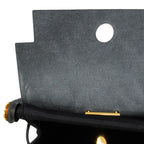 Hermes Shoulder Bag Herbag Zip Mini Toile Officier Black Gold — view 7