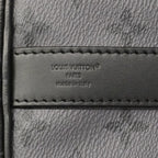 Louis Vuitton Handbag Monogram Eclipse Keepall Bandouliere 25 Black Gray 2-Way — view 5