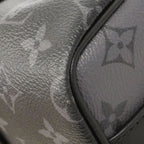 Louis Vuitton Handbag Monogram Eclipse Keepall Bandouliere 25 Black Gray 2-Way — view 6