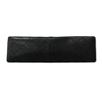 Chanel Shoulder Bag Quilted Lambskin Black Gold — view 3
