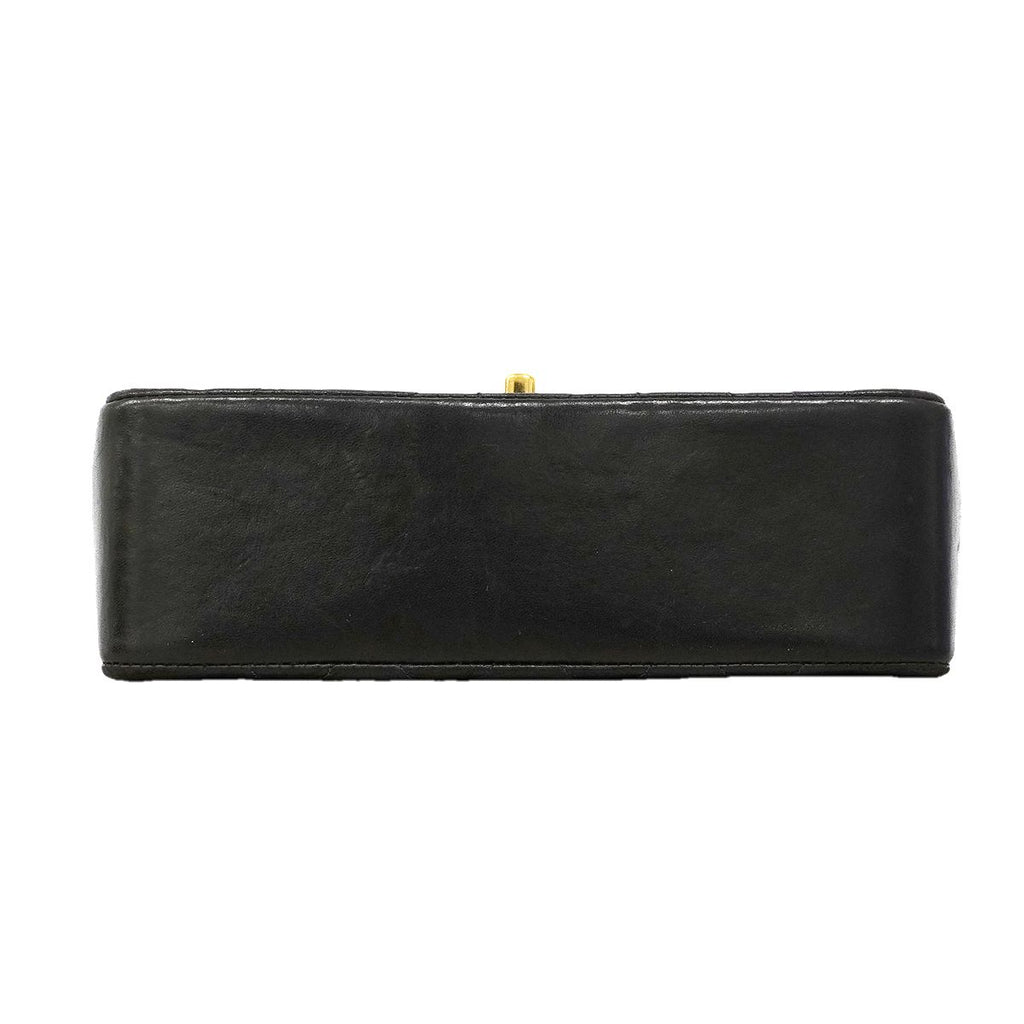 Chanel Shoulder Bag Diana Lambskin Black Gold — view 3