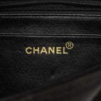 Chanel Shoulder Bag Diana Lambskin Black Gold — view 5