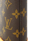 Louis Vuitton Shoulder Bag Monogram Fold Pouch Brown — view 7