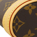 Louis Vuitton Shoulder Bag Monogram Fold Pouch Brown — view 8