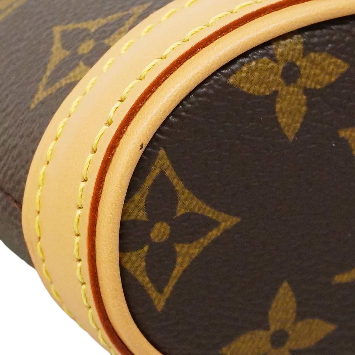 Louis Vuitton Shoulder Bag Monogram Fold Pouch Brown — view 8