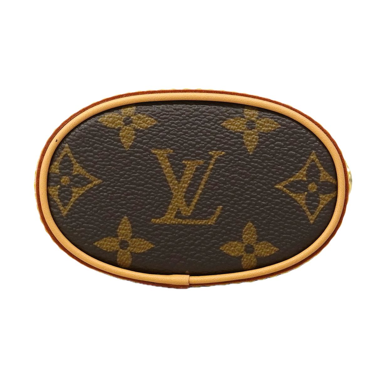 Louis Vuitton Shoulder Bag Monogram Fold Pouch Brown — view 3