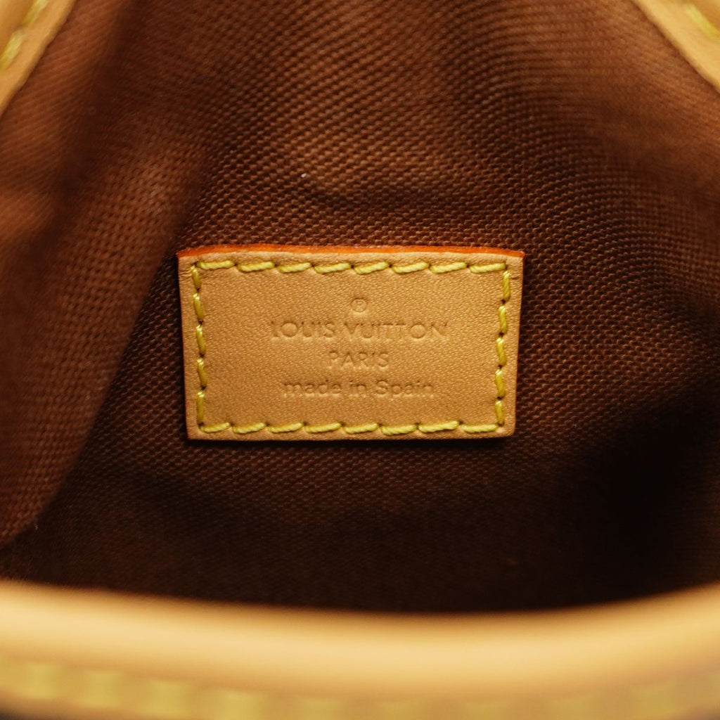 Louis Vuitton Shoulder Bag Monogram Fold Pouch Brown — view 5