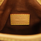 Louis Vuitton Shoulder Bag Monogram Fold Pouch Brown — view 5