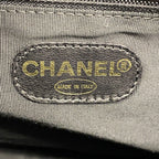 Chanel Tote Leather Black Gold — view 5