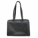 Chanel Tote Leather Black Gold