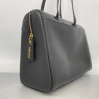 Chanel Tote Leather Black Gold — view 2