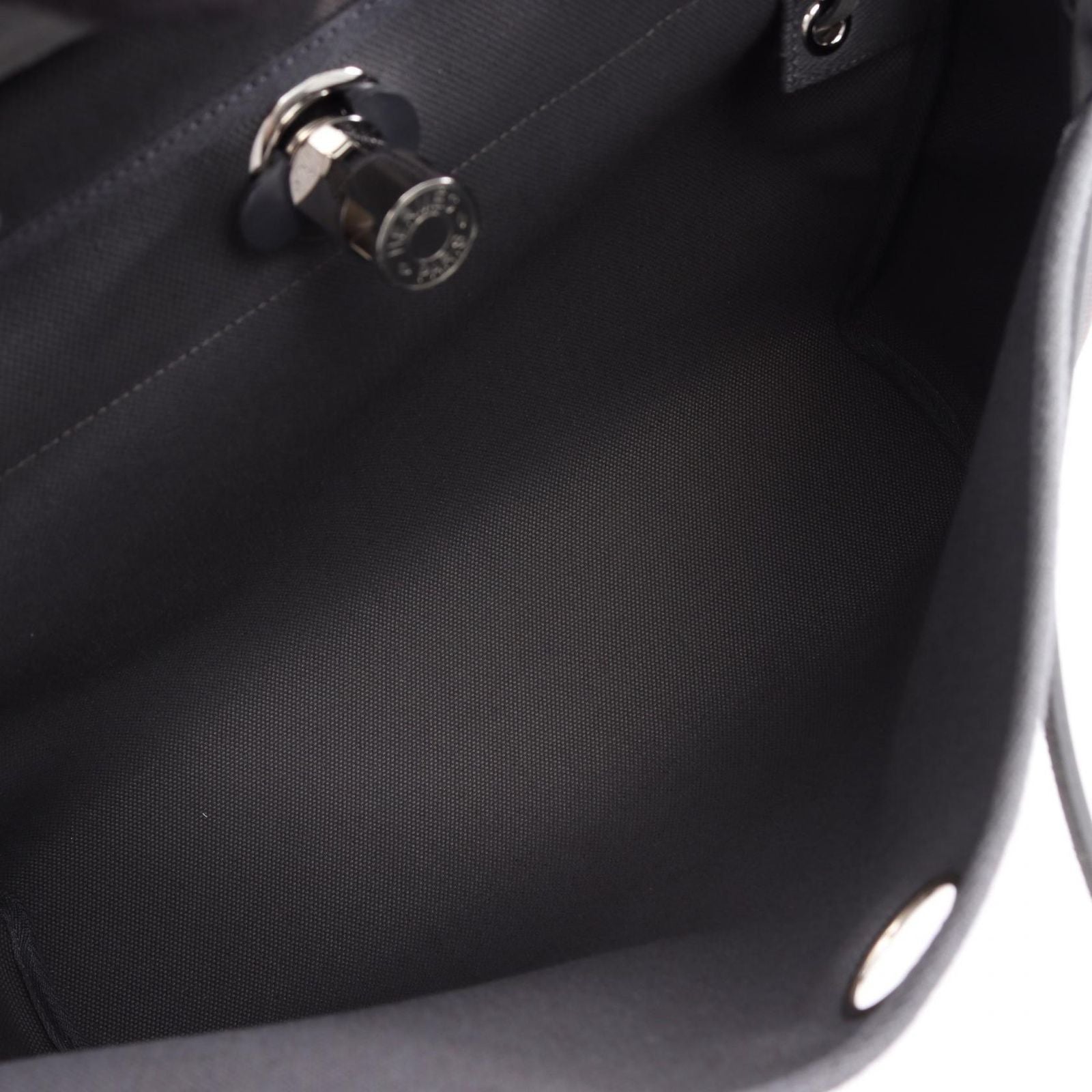 Hermes Handbag Herbag Zip 2-Way Leather Canvas — view 3