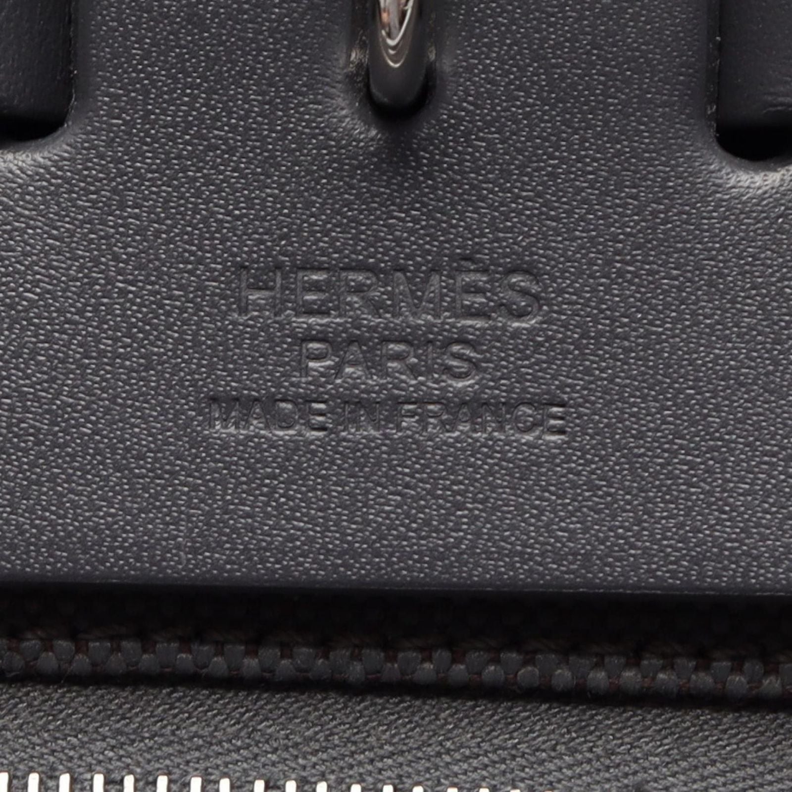 Hermes Handbag Herbag Zip 2-Way Leather Canvas — view 4