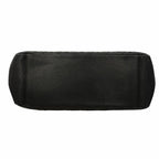 Chanel Chain Tote Quilted Caviar Leather Black Silver — view 3