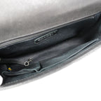 Chanel Shoulder Bag Boy Caviar Leather Black Silver — view 4