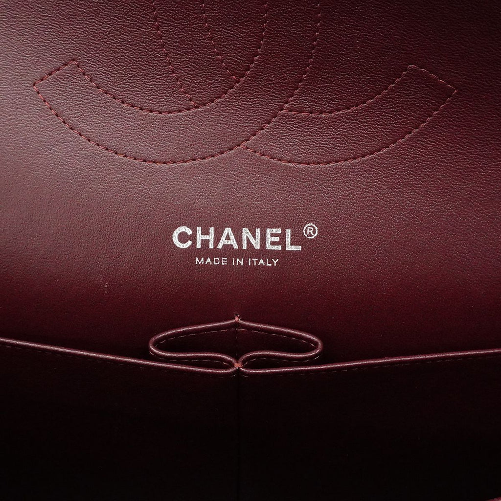Chanel Shoulder Bag Deca Quilted Lambskin Black Silver — view 5