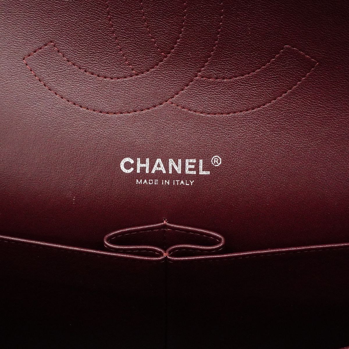 Chanel Shoulder Bag Deca Quilted Lambskin Black Silver — view 5
