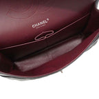 Chanel Shoulder Bag Deca Quilted Lambskin Black Silver — view 4