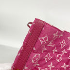 Louis Vuitton Handbag Monogram Denim Noefle MM Rose Indien 2-Way — view 9