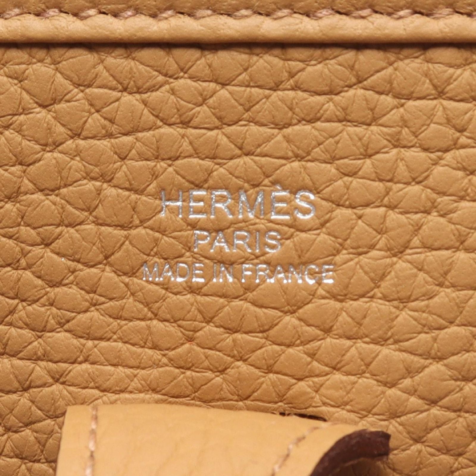 Hermes Shoulder Bag Evelyne 23 Biscuit Leather — view 4