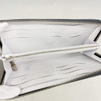 Louis Vuitton Wallet Taigarama Zippy Horizontal Optic White — view 3
