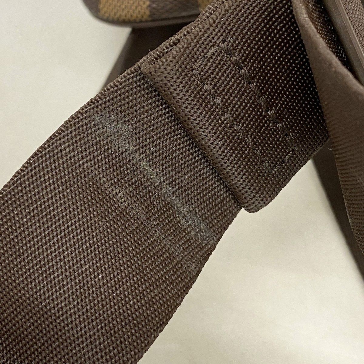 Louis Vuitton Shoulder Bag Damier Olaf PM Ebene — view 9