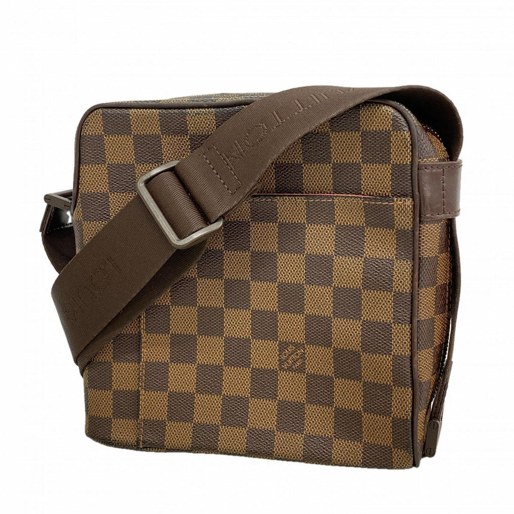 Louis Vuitton Shoulder Bag Damier Olaf PM Ebene