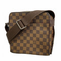 Louis Vuitton Shoulder Bag Damier Olaf PM Ebene