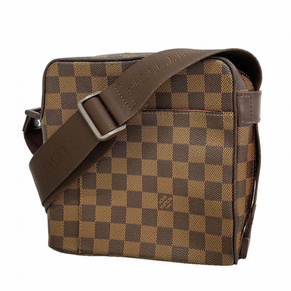 Louis Vuitton Shoulder Bag Damier Olaf PM Ebene