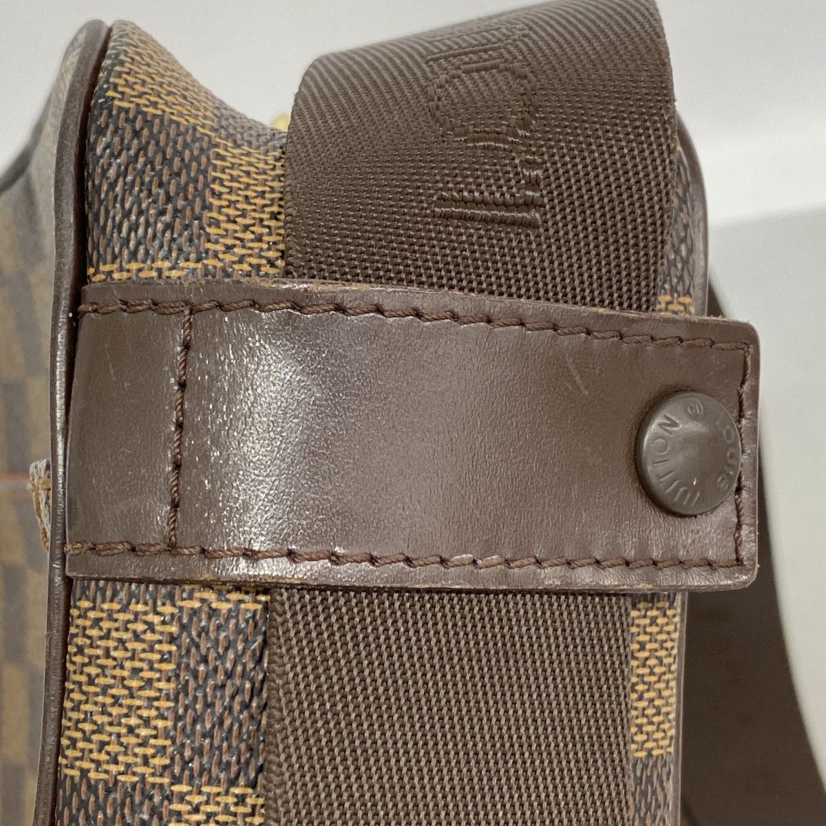Louis Vuitton Shoulder Bag Damier Olaf PM Ebene — view 8