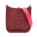 Hermes Shoulder Bag Evelyne TPM Amazon Rouge Ache Leather TPM