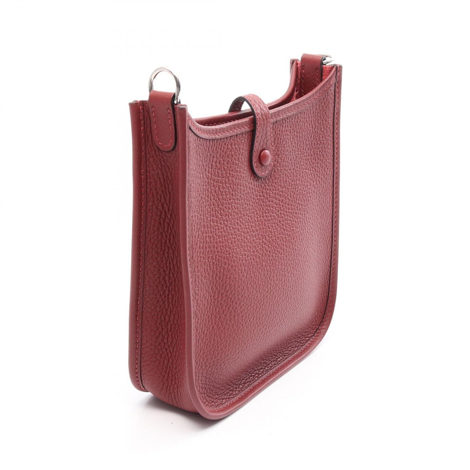 Hermes Shoulder Bag Evelyne TPM Amazon Rouge Ache Leather TPM — view 2