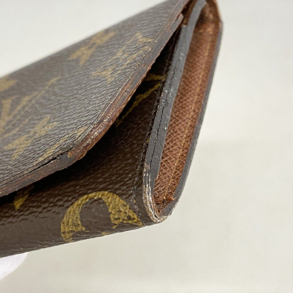 Louis Vuitton Card Case Monogram Envelope Business Holder Brown — view 5