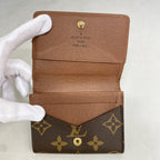 Louis Vuitton Card Case Monogram Envelope Business Holder Brown — view 3