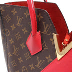 Louis Vuitton Tote Kimono MM Cerise Canvas Leather — view 8