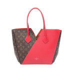 Louis Vuitton Tote Kimono MM Cerise Canvas Leather