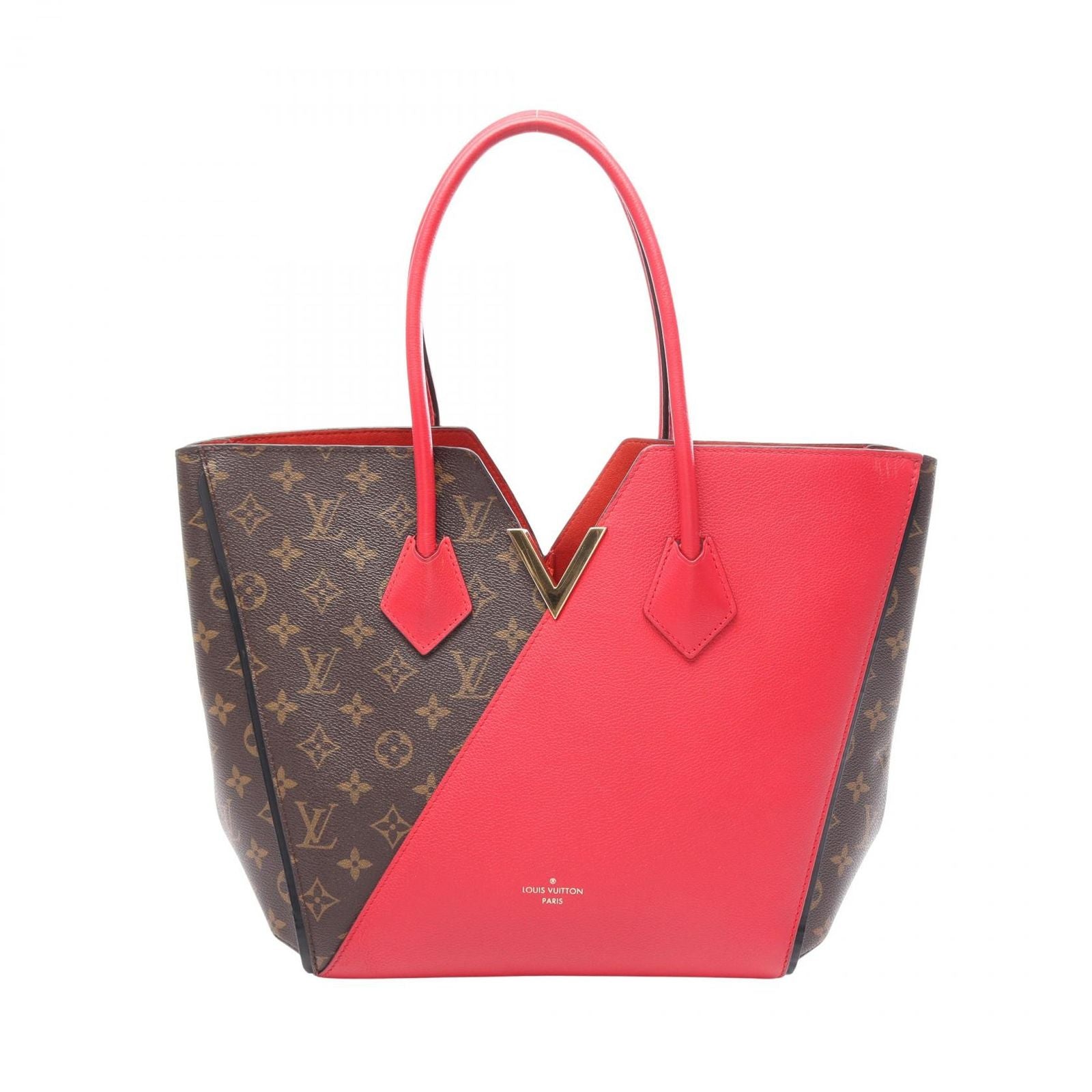 Louis Vuitton Tote Kimono MM Cerise Canvas Leather