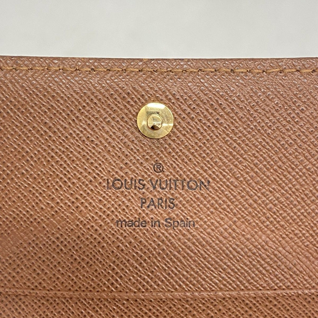 Louis Vuitton Card Case Monogram Envelope Business Holder Brown — view 4