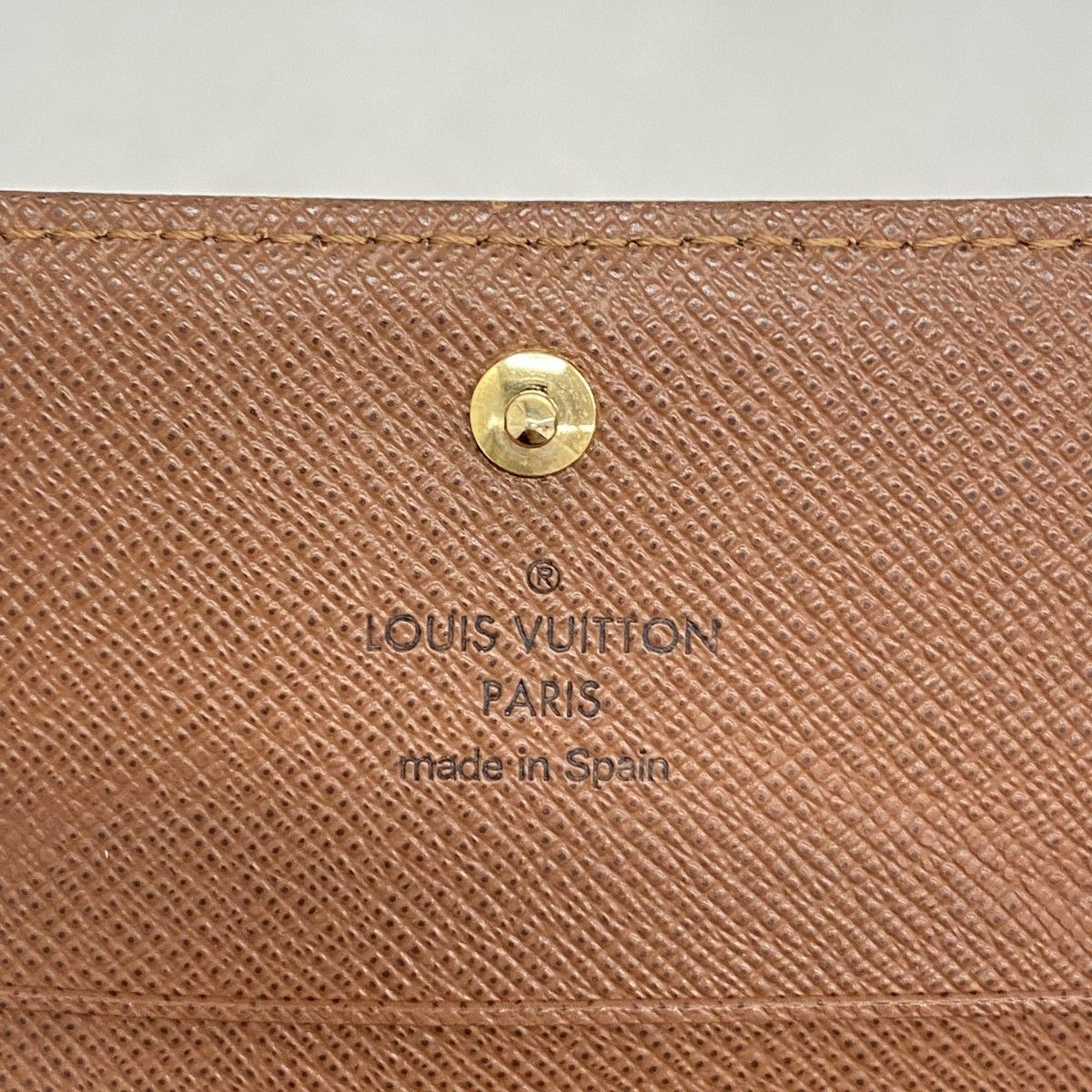 Louis Vuitton Card Case Monogram Envelope Business Holder Brown — view 4