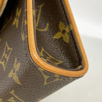 Louis Vuitton Waist Bag Monogram Pochette Florentine Brown — view 8
