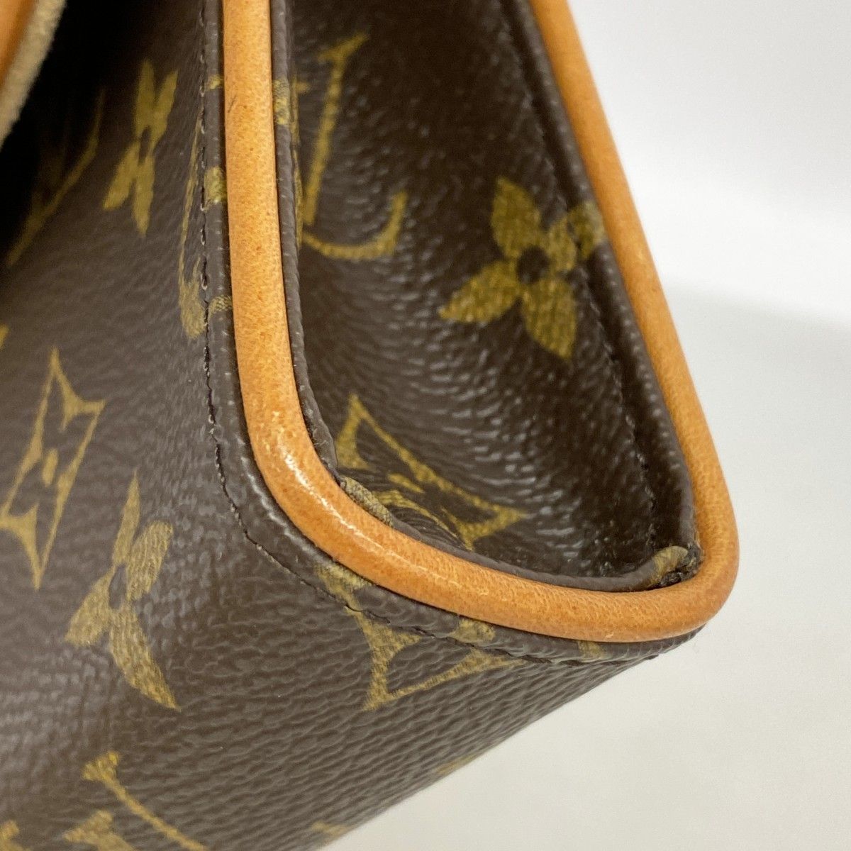Louis Vuitton Waist Bag Monogram Pochette Florentine Brown — view 8