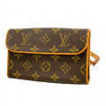 Louis Vuitton Waist Bag Monogram Pochette Florentine Brown