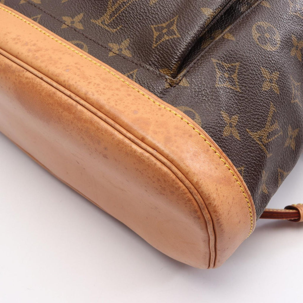Louis Vuitton Backpack Montsouris GM Canvas Leather — view 6